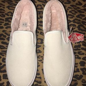 Slip-on Faux Fur Vans